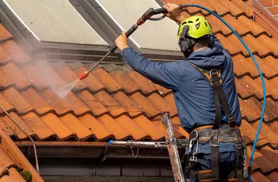 Démoussage et hydrofuge de toiture à Allaines